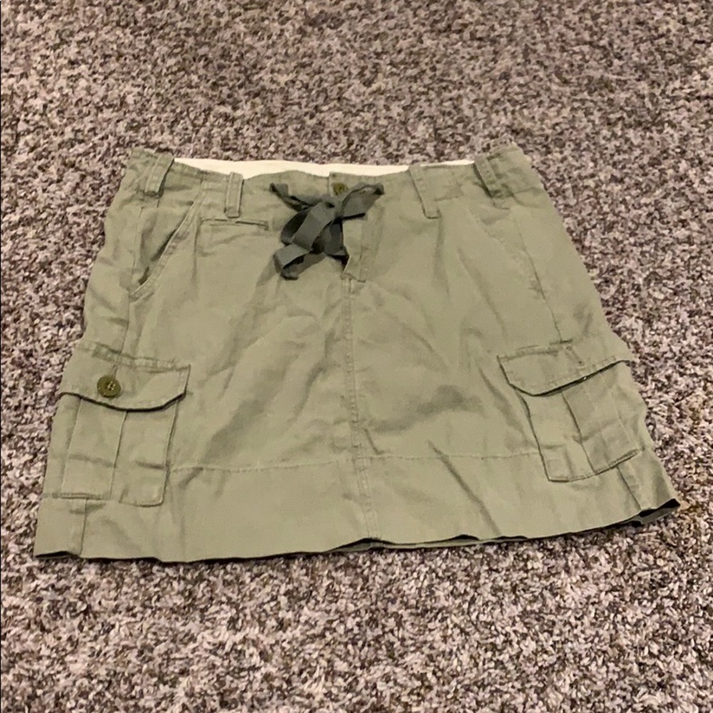 Olive skirt